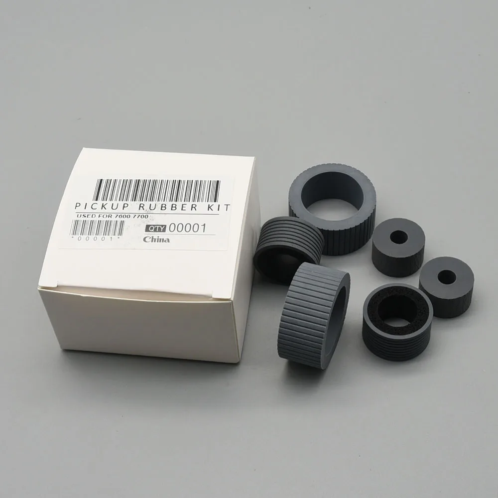 5 Juegos PA03740-K010 PA03740-K011 neumático de rodillo de selección de freno para Fujitsu fi-7600 fi-7700 fi-7700S / fi7600 fi7700 fi7700S - imagen 2