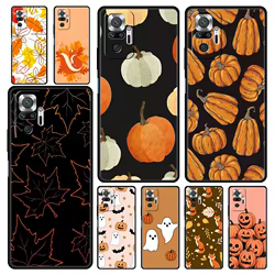 Funda Xiaomi Redmi Note 13 – Diseño Halloween Zorro y Calabaza