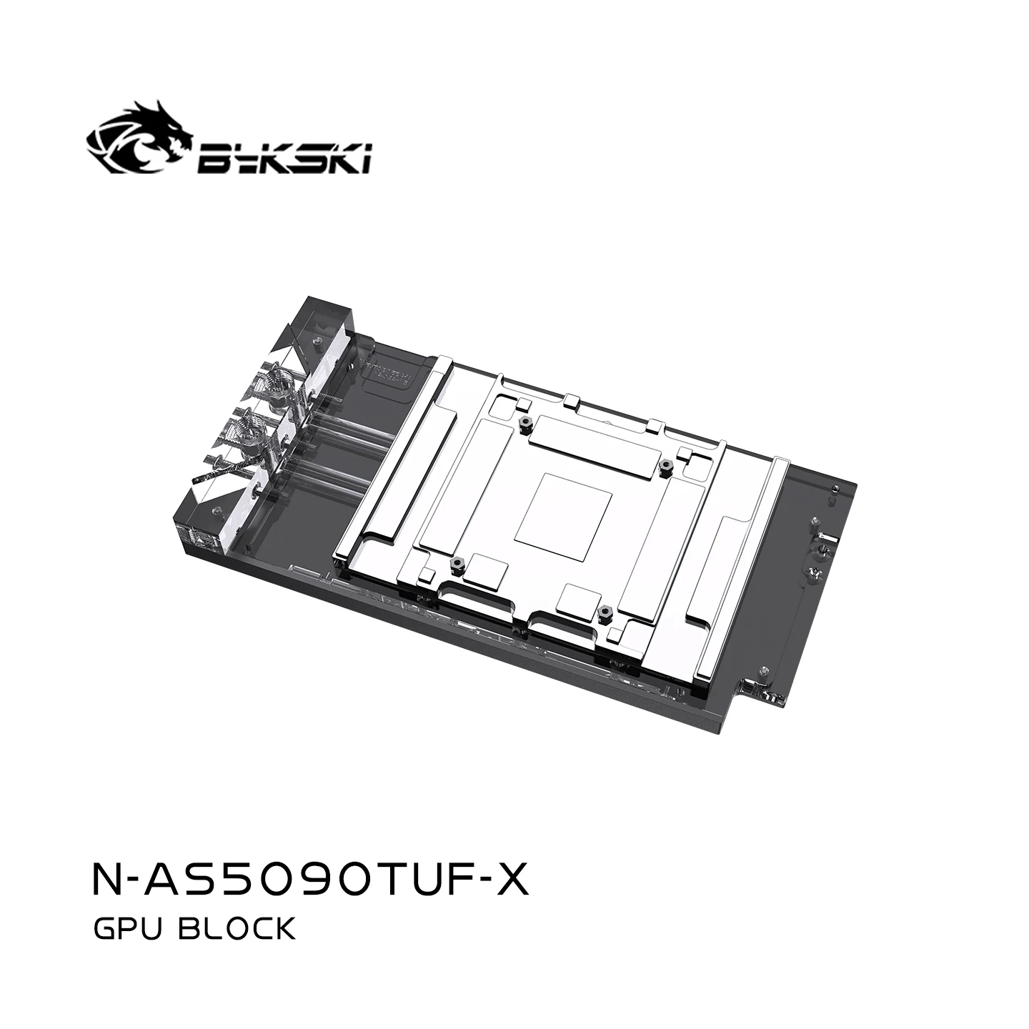 Bykski GPU bloque de agua uso para ASUS TUF GAMING GeForce RTX 5090 D 32GB tarjeta de vídeo/placa de cobre engrosada N-AS5090TUF-X - imagen 4