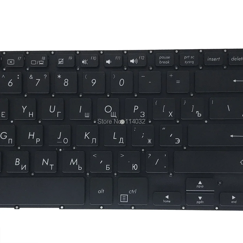Teclado retroiluminado para ordenador portátil UI US UA RU para ASUS Vivobook Flip TP410 TP410UA TP410UR TP410UF TP410UAR inglés ruso 0KNB-F621RU00 - imagen 5