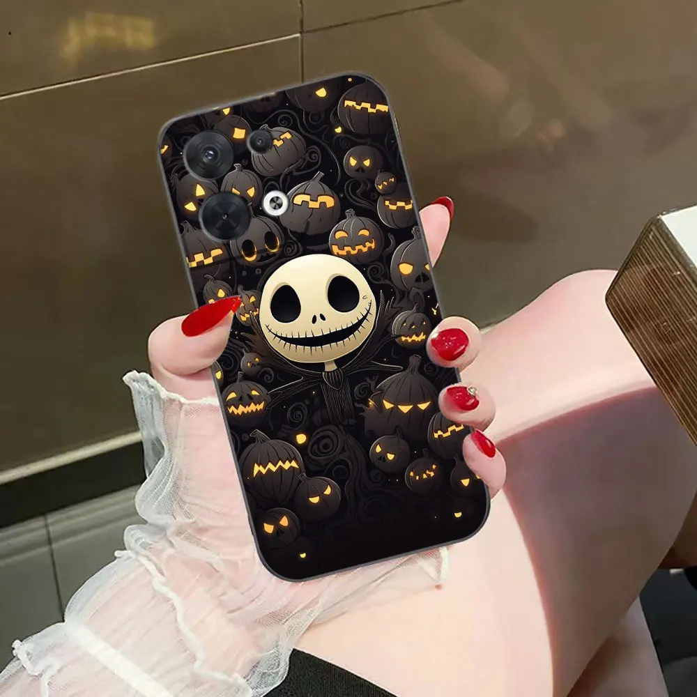Funda de teléfono con foto personalizada de pesadilla antes de Navidad para OPPO RENO 13 13F 12 11 11F 10 8 8T 7 7Z 6 6Z 5 5F 4F 4 LITE F29 - imagen 4
