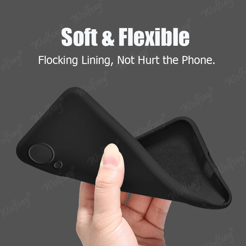 Para Samsung Galaxy A03 Core funda protectora de goma suave lisa de silicona para Samsung A03 Core A04 A14 A04S A22 A33 A23 cubierta - imagen 5