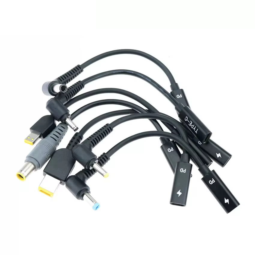 Cargador Portátil USB-C – Adaptador Corriente DC 4 en 1 - imagen 4