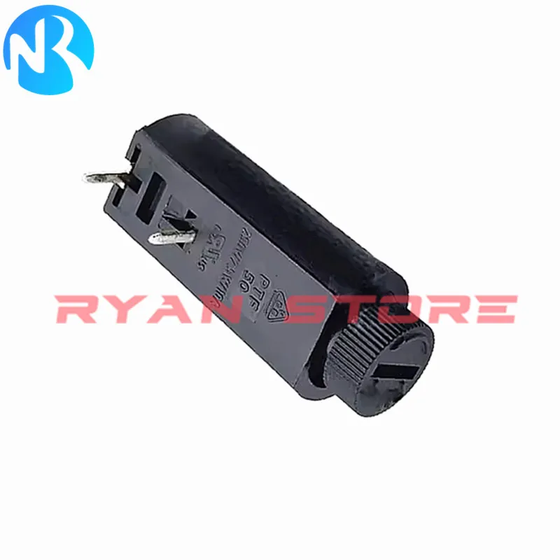 Portafusibles de 5x20MM, 20 piezas/50, 10A250V, 2,5 W, montaje en Panel PCB, Vertical/Horizontal, resistencia a altas temperaturas, PTF45/50 - imagen 4