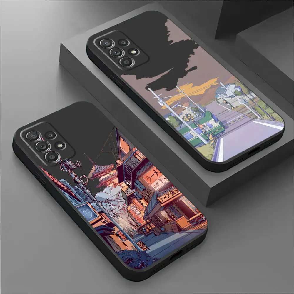 Funda trasera de TPU suave para Samsung Galaxy, A11, A21s, A24, A22, A54, A52, A53, A23, A33, A72, A42, A32, A12, A14, A34, A13, A73, 5G, cielo de verano - imagen 4