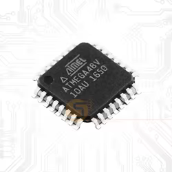 10 unids/lote ATMEGA48V-10AU nuevo microcontrolador ATMEGA48 microcontrolador MEGA48 QFP-32 Chip ATMEGA48V 10AU QFP32