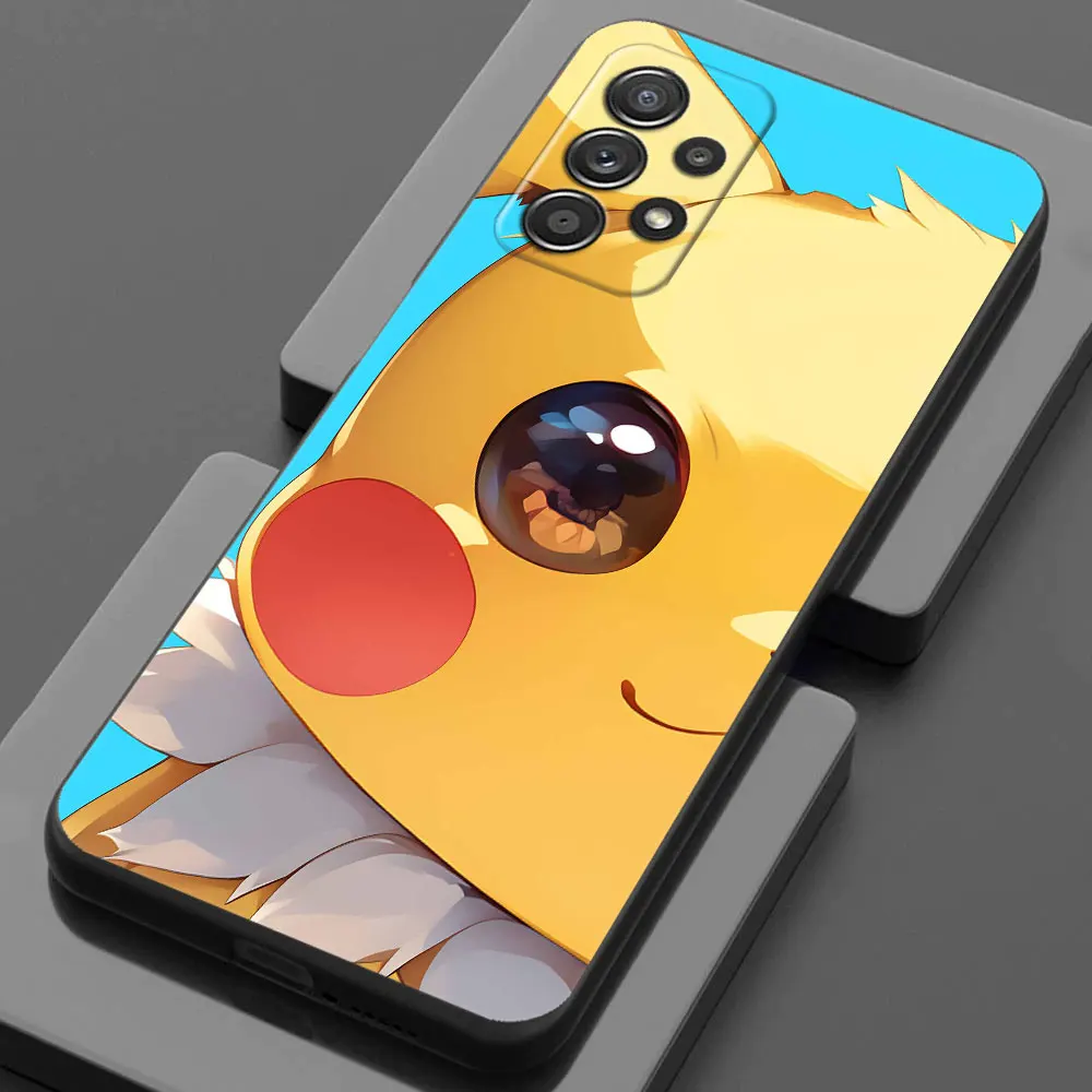 Bulbasaur Charmander funda de teléfono facial Galaxy A56 funda para Samsung A55 A36 A26 A35 A34 A54 A52 A71 A73 A72 A42 A31 A32 A33 - imagen 5