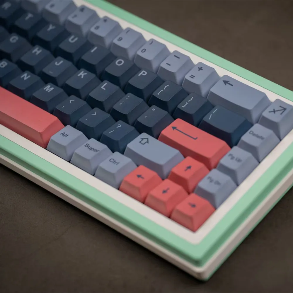 Juego de teclas Sagitario tema Monnai perfil de cereza 143 teclas sublimación de tinte PBT para teclado mecánico Wooting 60 GK64 - imagen 5