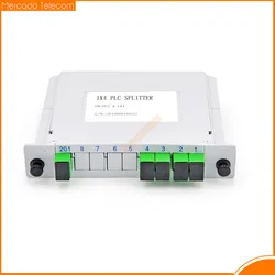 Splitter Fibra Óptica PLC 1×4 SC APC – Alta Pérdida de Inserción