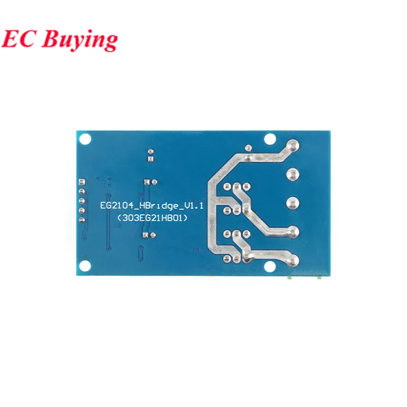 Módulo de controlador de Motor de puente H de alta potencia, 170W, CC, 5-30V, ciclo de trabajo de freno NMOS para Motor, 4 tubos NMOS externos, dos entradas PWM - imagen 3