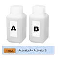 Activator B with A