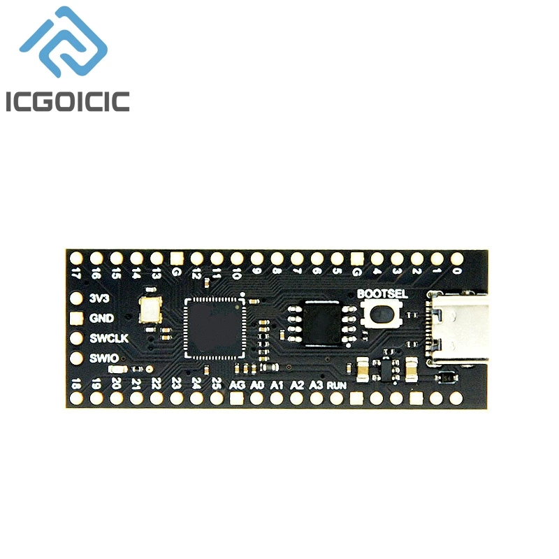 Módulo de placa de desarrollo RP2040 para Raspberry Pi Pico, Micropython Core, Control principal, 264KB de RAM, 4MB, 16MB, Flash - imagen 2