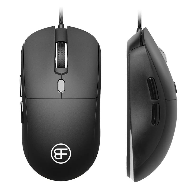 Ratón con cable USB, ratón de ordenador con cable, DPI, ajustable, ergonómico, de 6 botones, para el hogar y la Oficina, para ordenador portátil, PC, escritorio y Notebook