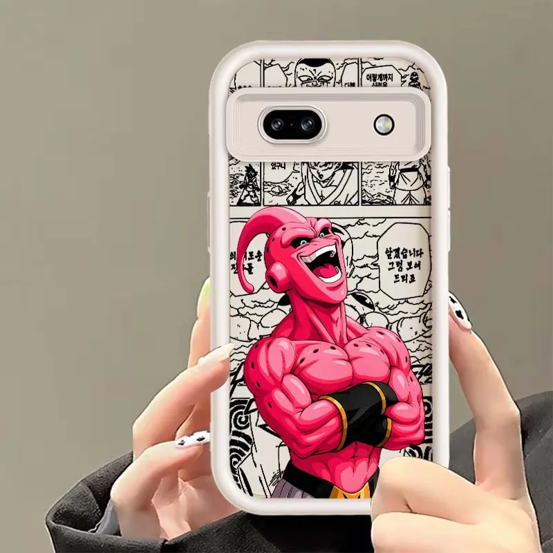 D-Dragon Ball dibujos animados Cool para Google Pixel 9 8 7 8A 7A Pro XL cubierta de la caja del teléfono de la escalera del ojo - imagen 4