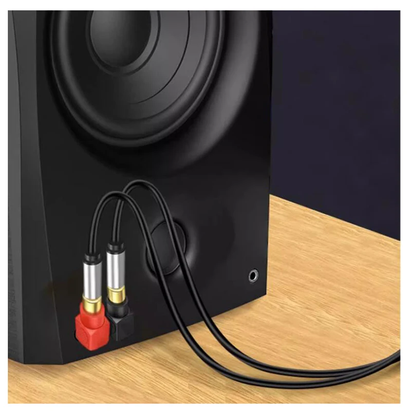 2/4/10 Uds. Adaptadores de enchufe de conector de ángulo recto RCA macho a hembra de 90 grados adaptador de Audio M/F chapado en oro en forma de L chapado en oro C5 - imagen 2