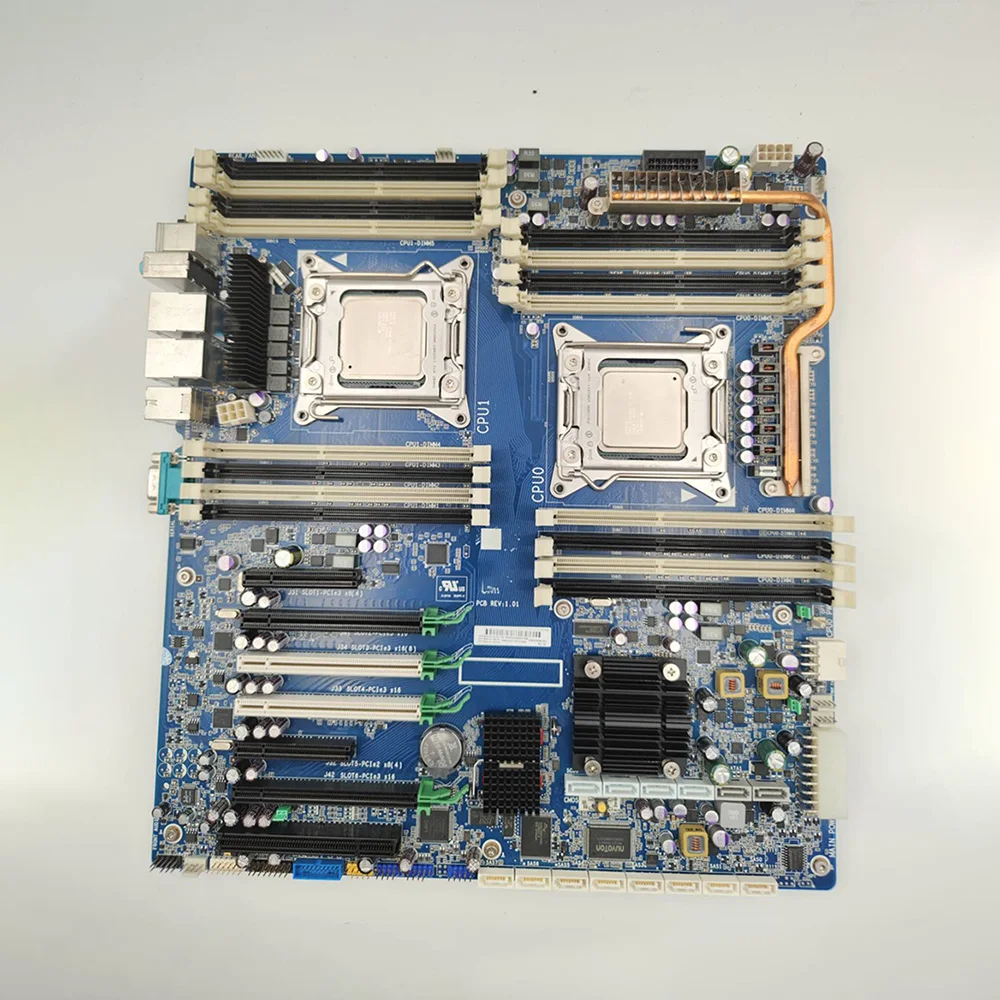 Para placa base de estación de trabajo HP Z820 REV: 1,02 compatible con CPU V1 618266 -002 708464 -001 - imagen 2