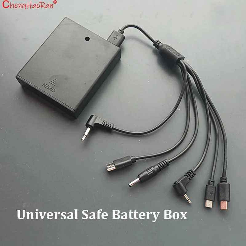 Caja de alimentación externa Universal, caja de batería de respaldo de carga de emergencia, bajo voltaje, sin energía, 1 ud. - imagen 2