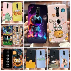Funda Huawei Mate 10 Lite / Nova 2i de Silicona con Astronautas