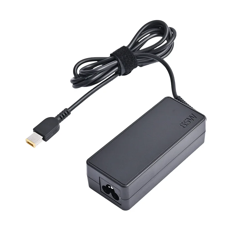 Cargador USB cuadrado para portátil, adaptador de corriente para Lenovo Thinkpad Yoga 13 X250 X260 G500 G405 X1 Carbon E431 E531 T440s, 20V, 3.25A, 65W - imagen 4