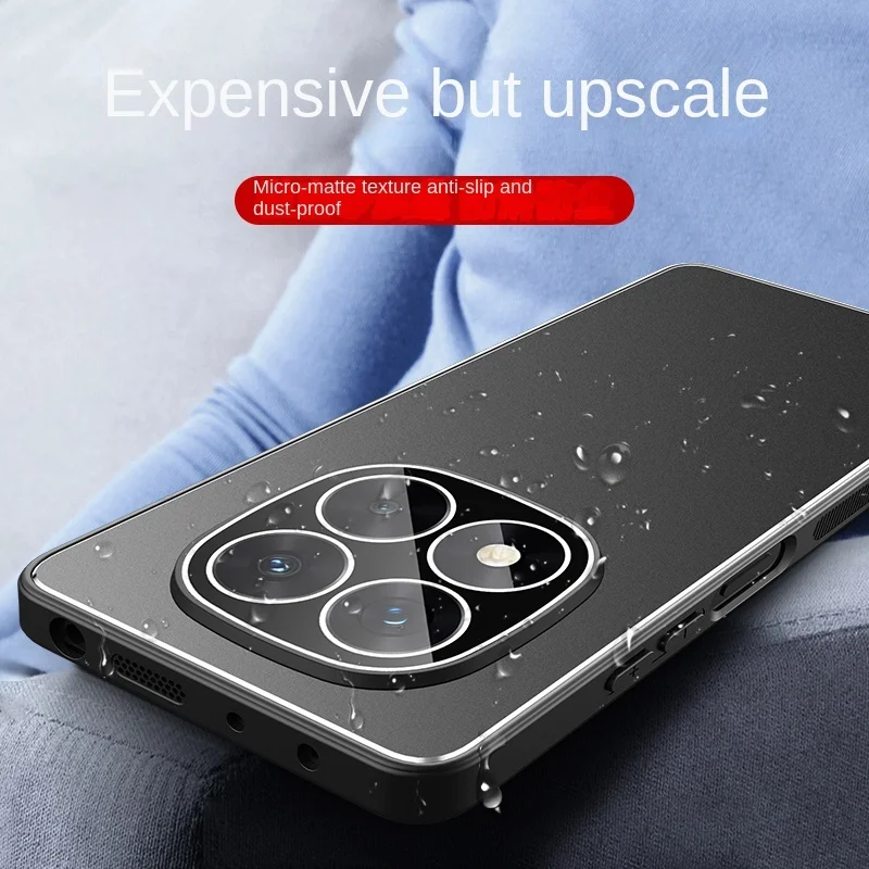 Para Xfor xiaomi poco x7 f7 ultra f7 pro aleación cámara Protector anillo funda poco f7 ultra lente trasera cubierta de vidrio templado - imagen 3