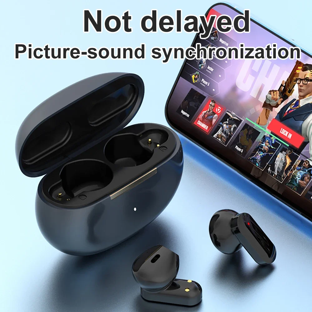 Auriculares intrauditivos Bluetooth 5,4, inalámbricos, sonido estéreo HiFi, reducción de ruido, resistentes al agua, auriculares deportivos de negocios - imagen 3