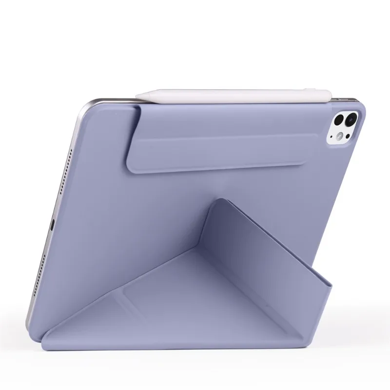 Funda magnética desmontable para tableta iPad Pro 13 M4, funda con soporte magnético plegable para iPad Pro de 13 pulgadas, funda delgada 2024 - imagen 4