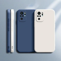 Funda silicona líquida Redmi Note 10 Pro Max, 10S y 10T antigolpes