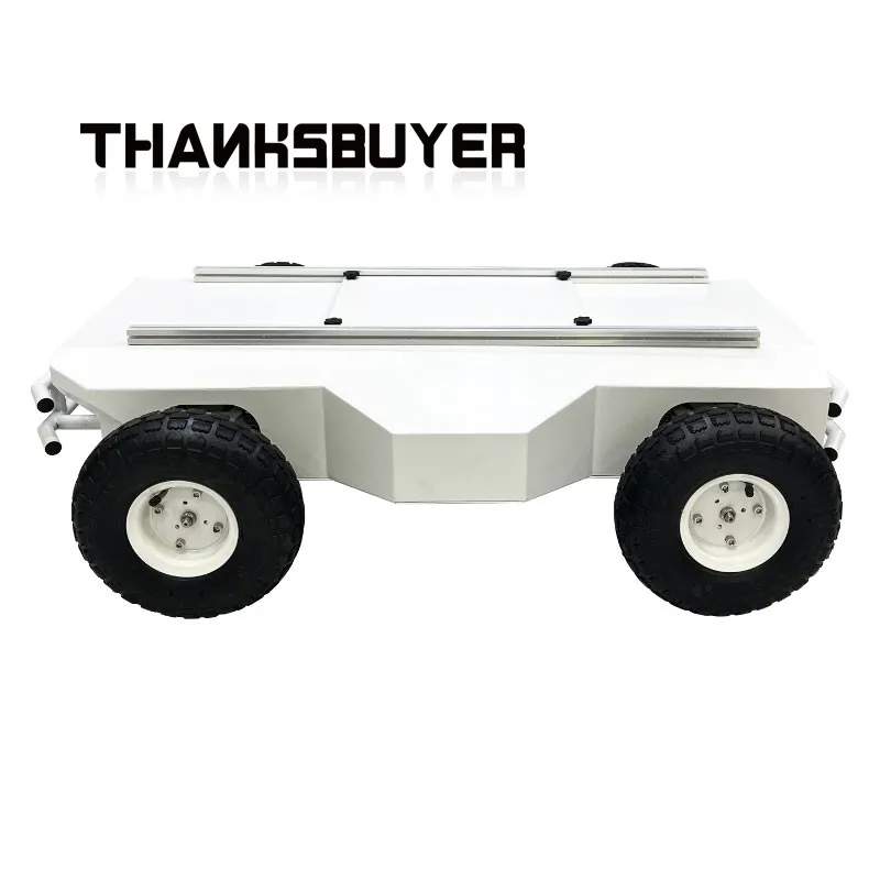 Chasis robótico de dirección diferencial de Control lineal WR200X, capacidad de carga de 50KG para desarrollo de opensource de Robot ROS - imagen 2