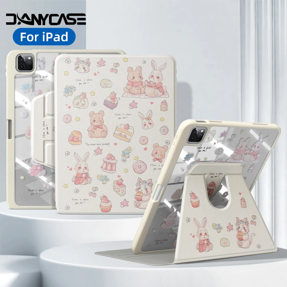 Para 2025 iPad Air 11 13 M3 M2 A16 2025 Air 4/5/6th iPad Pro11 13 M4 M5 12,9 iPad 10.a generación 7/8/9a 10,9 10,5 10,2 Mini 6 7 funda ﻿