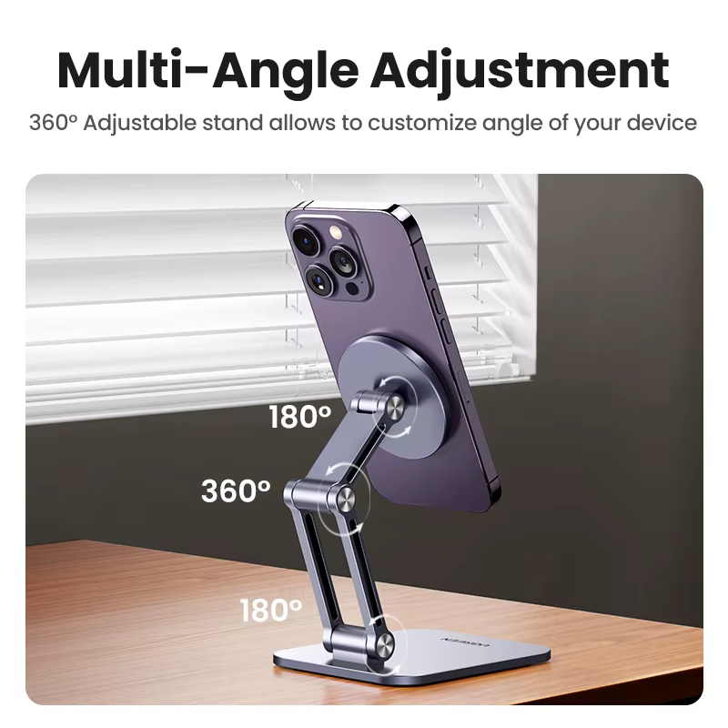 Ugreen Soporte Magnético Aluminio para iPhone Samsung Xiaomi - imagen 4