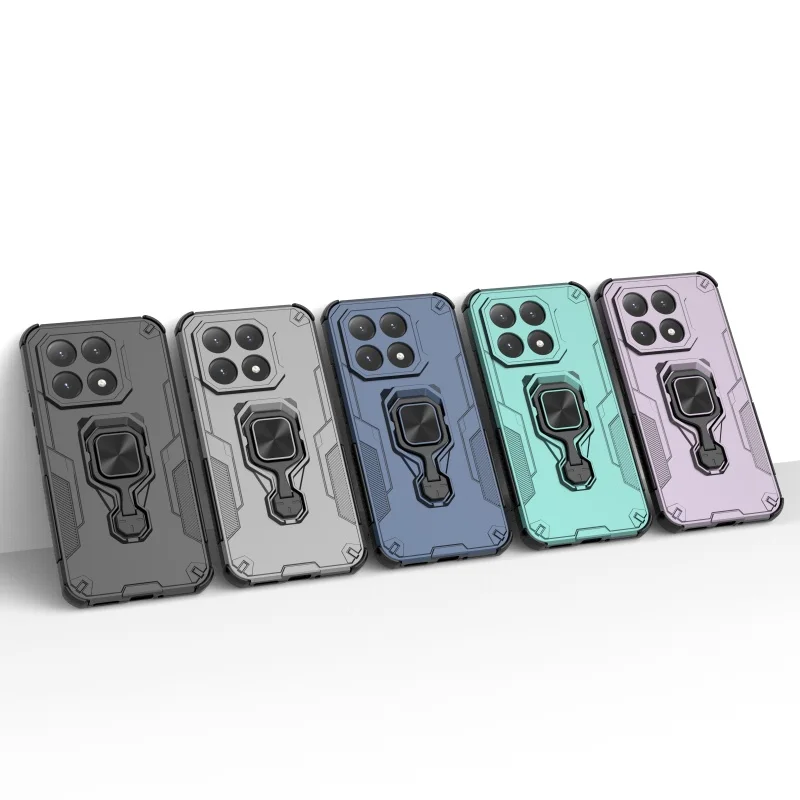Para Xiaomi 15T funda Xiaomi Mi 15T Pro Capa nuevo a prueba de golpes protector de teléfono soporte de anillo magnético Fundas Xiaomi 15T