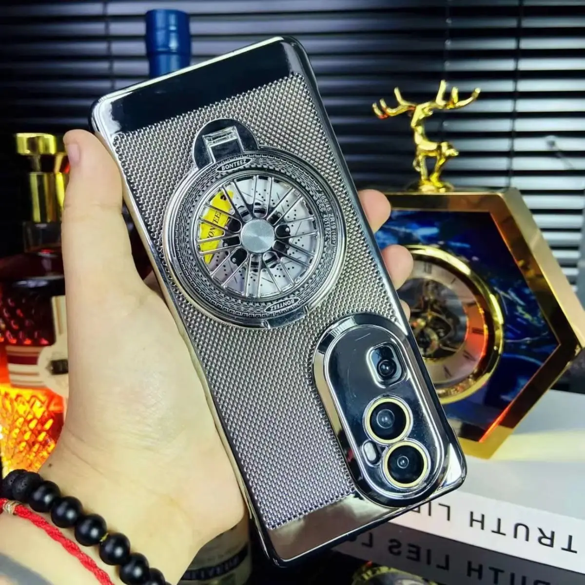 Para OPPO Reno 12 Pro funda dura de PC con anillo de disipación de calor funda protectora trasera para OPPO Reno 12 12Pro carcasa de teléfono - imagen 5