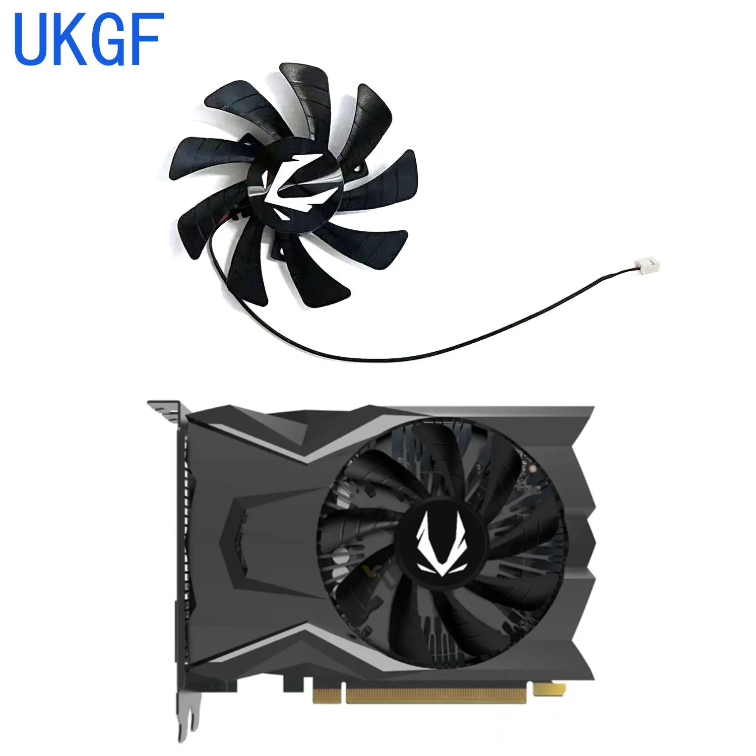 Nuevo para ZOTAC GeForce GTX1650 1630 GDDR6 ventilador de repuesto para tarjeta gráfica GA92S2U