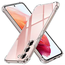 Funda Silicona Samsung Galaxy S23 S22 S21 – Trasera Transparente Antigolpes
