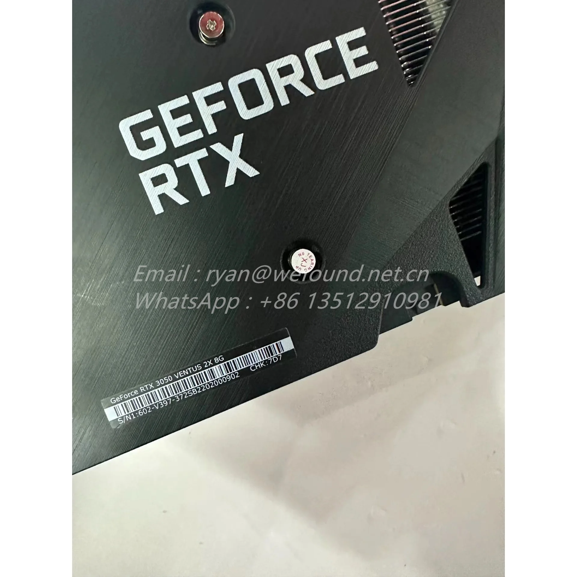 GPU para tarjeta gráfica MSI Series GeForce RTX 3050 VENTUS 2X 8G - imagen 2