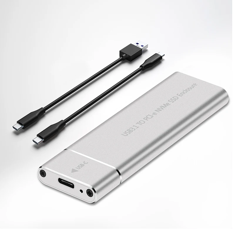 NVMe Case Two Cables