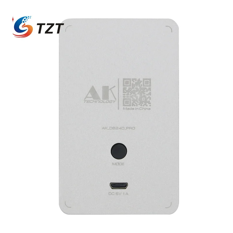 TZT ak_db24d _ pro Pantalla de espectro de música de nivel de música LED de doble canal diseñada con carcasa de aleación de aluminio - imagen 3