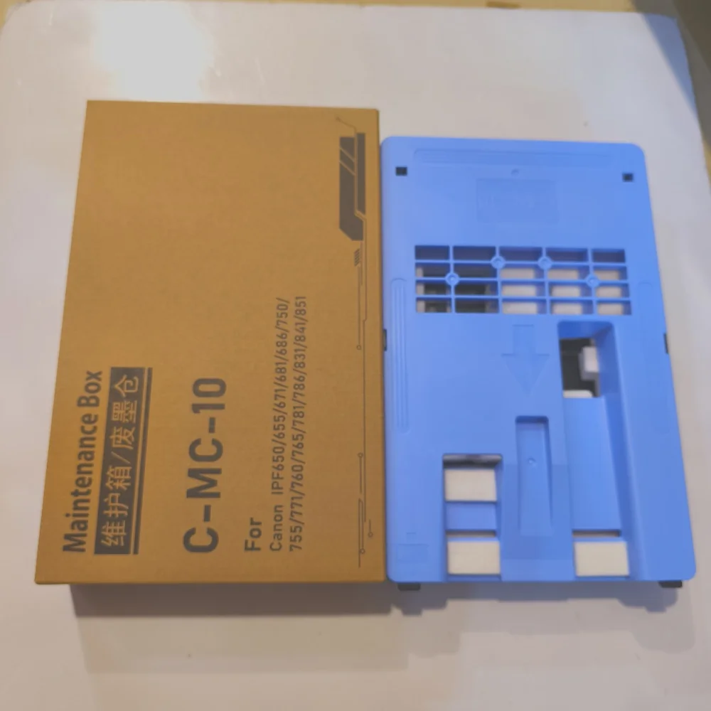 1X MC-10 cartucho de mantenimiento para CANON iPF650 iPF655 iPF670 iPF680 iPF685 iPF750 iPF755 iPF760 iPF765 iPF770 iPF780 - imagen 5