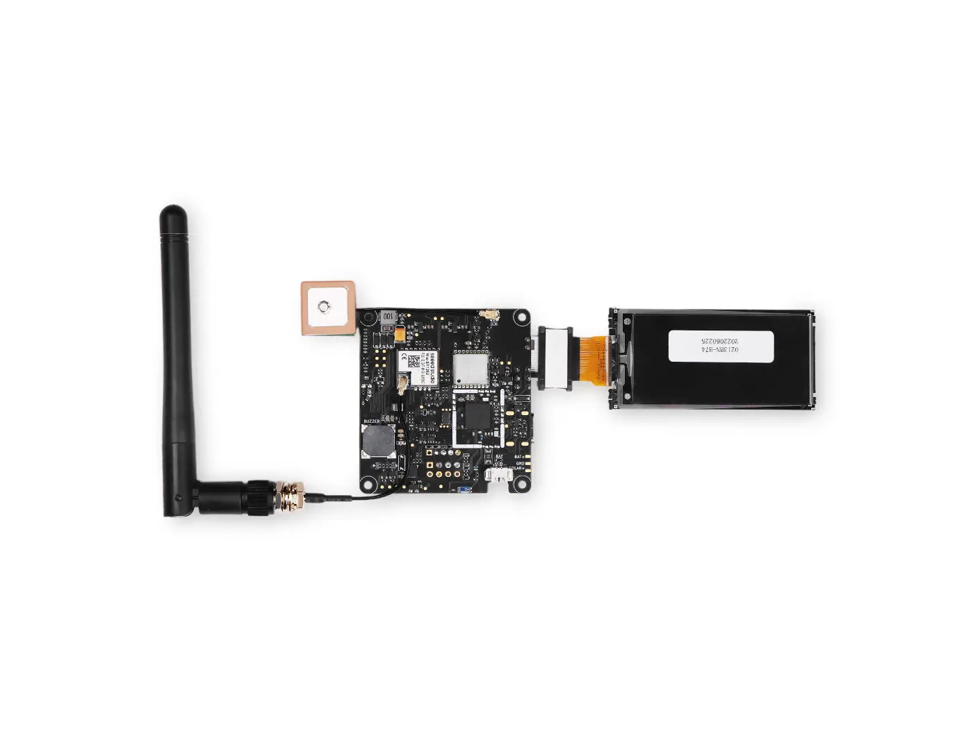 Wio Tracker L1 Nodo meshtástico Pantalla de tinta electrónica Lora Wio-SX1262 862-930Mhz NRF52840 L76K Placa de desarrollo GPS - imagen 3