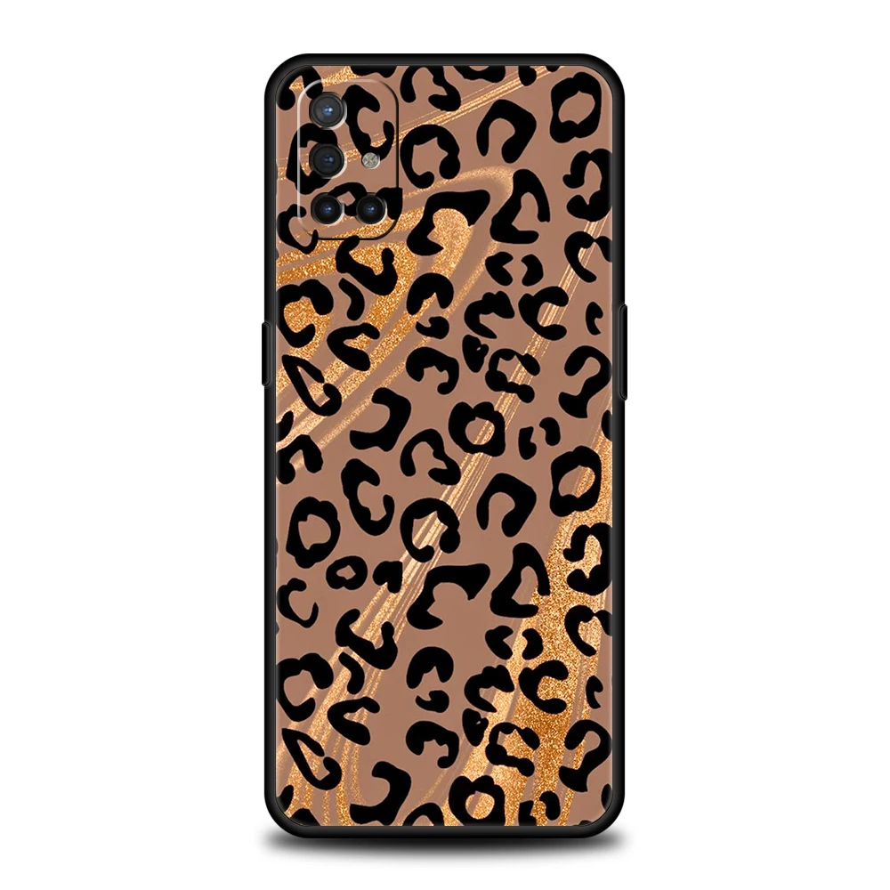 Funda de teléfono para OnePlus 13 12 11 10 9 Pro 9T 13R 12R 10R 9RT 10T 8T 8 Nord 2T CE 2 3 5G N200 N30 funda suave con estampado de leopardo - imagen 5
