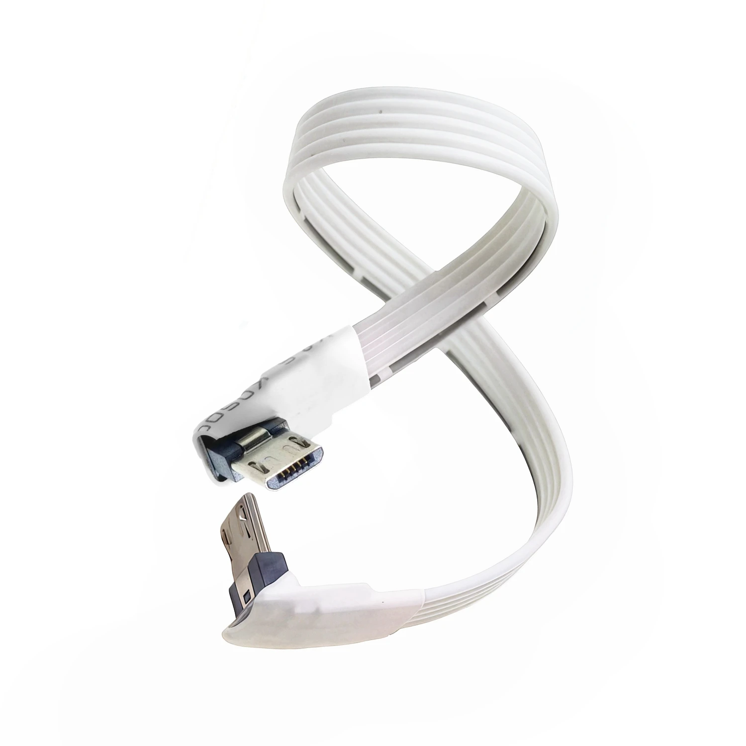 5CM 10CM 50CM 90 grados Micro USB2.0 5 pines arriba, abajo, izquierda y derecha en ángulo macho a macho a conector de Cable de extensión enchufe adaptador - imagen 3