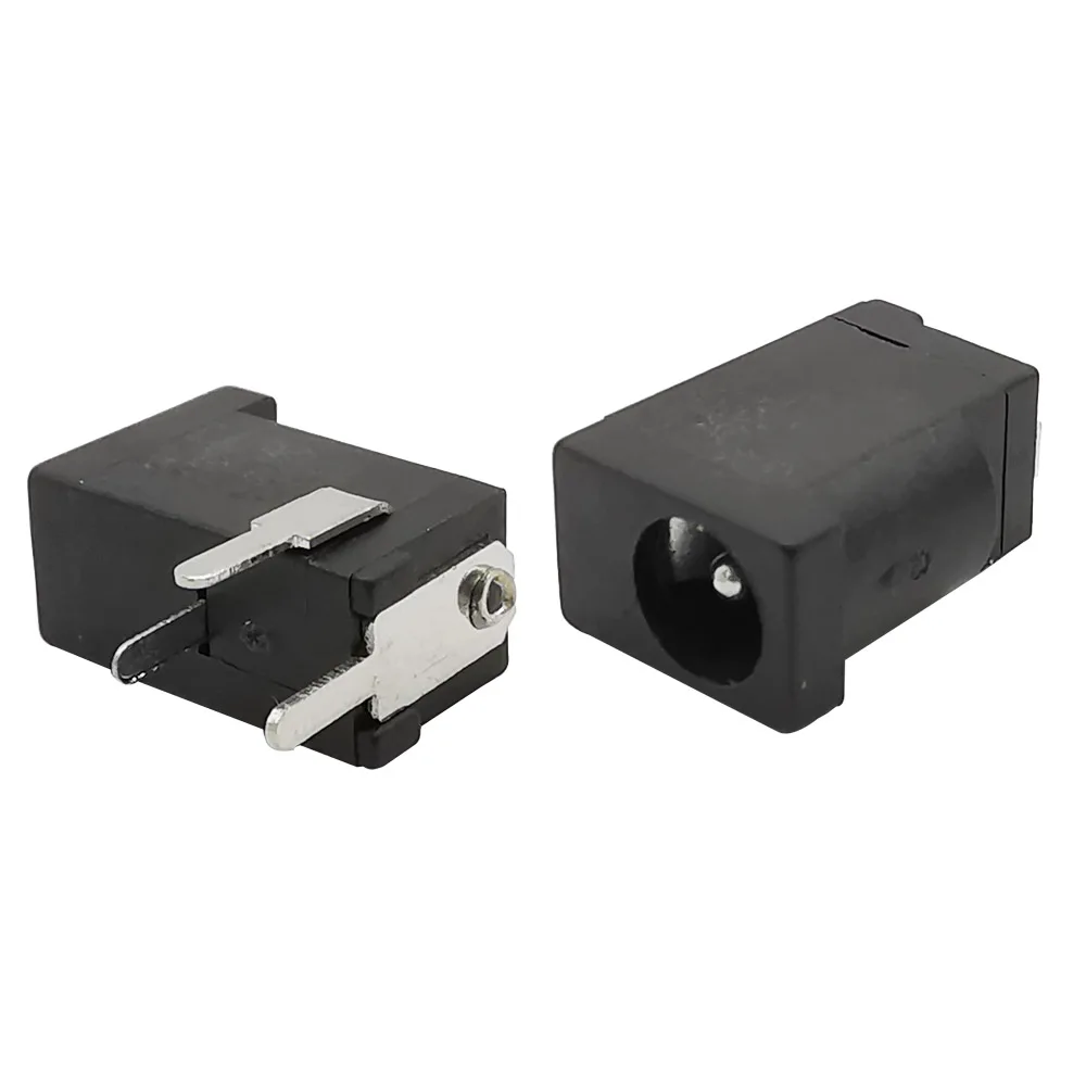 Enchufe hembra de carga de 30V 1A DC-002 DC, conector electrónico DIY de montaje en PCB, adaptador de interfaz Mini DC Jack de 3,5x1,3mm - imagen 3