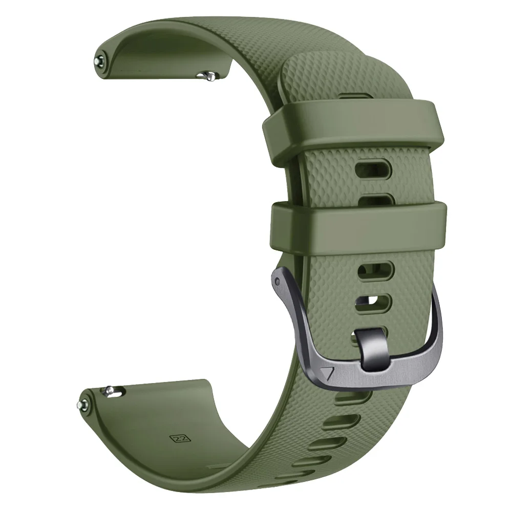Correa de silicona para reloj Garmin Venu 2 3 Vivoactive 4, accesorios de 22mm Forerunner 965 265 255 745, pulsera - imagen 3