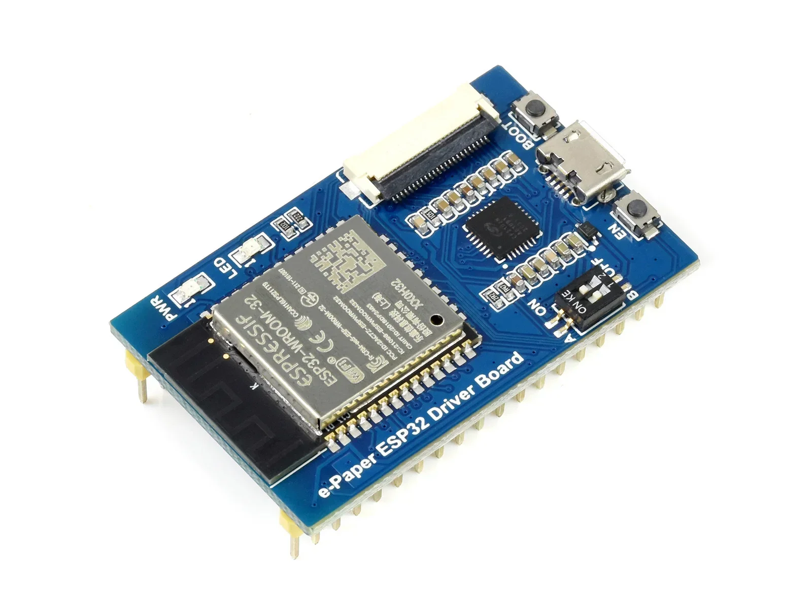 Placa controladora universal de papel electrónico con WiFi/Bluetooth SoC ESP32 integrada compatible con varios paneles crudos de papel electrónico Waveshare SPI. - imagen 2