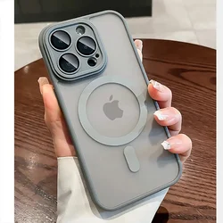 Funda iPhone 15 Pro Max MagSafe Mate Esmerilada Antirayaduras
