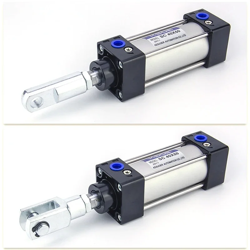 Accesorios para cilindros, cilindro estándar SC, accesorio tipo Y con Pin/conector tipo I, componentes neumáticos de cilindro MAL/MA, 1 Uds. - imagen 2