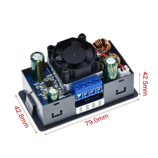 XYS3580 DC-DC NC Regulador de voltaje ajustable y de elevación Fuente de alimentación Módulo Boost Buck 5A 6V-36V 80W - imagen 3