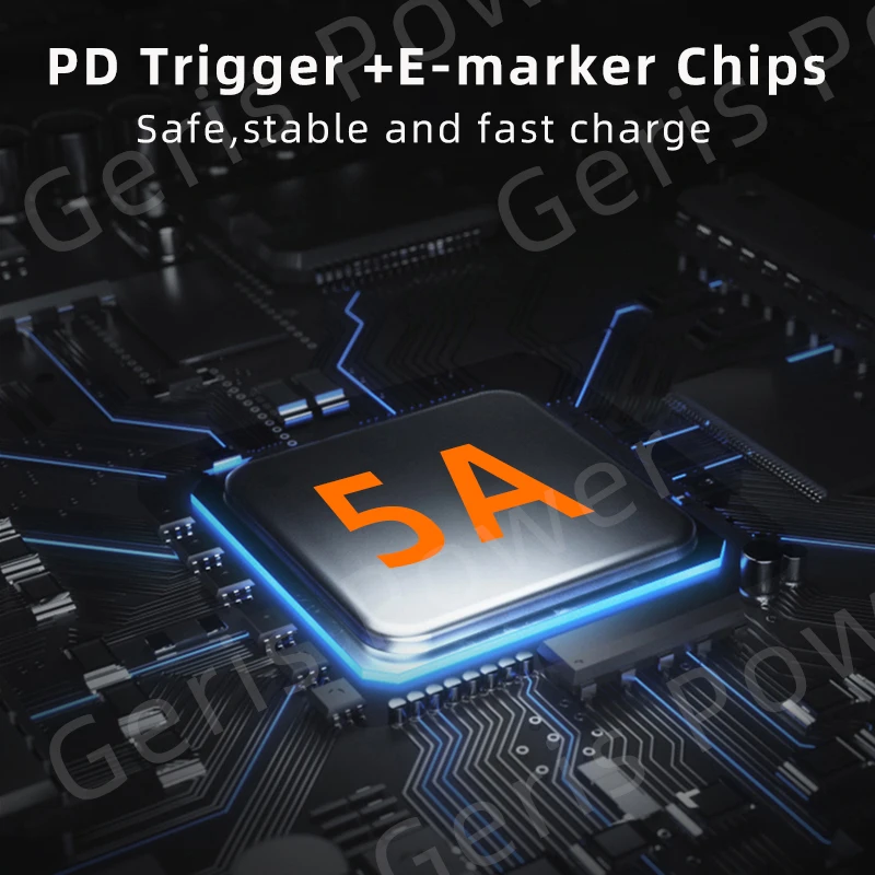 1 ​ Banco de energía para ordenador portátil USB tipo C PD de 00W, convertidor de cargador para portátil para Asus, Lenovo, Hp, Dell, Samsung, conector adaptador de corriente CC - imagen 4