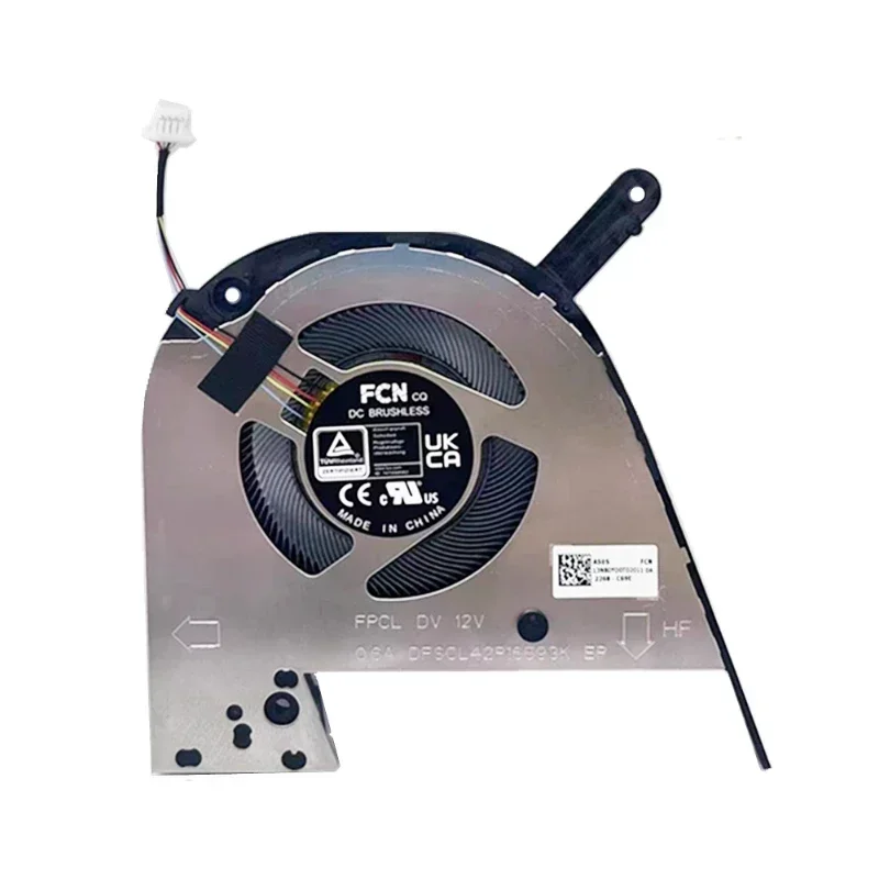 Ventilador de refrigeración CPU + GPU de repuesto para portátil serie ASUS Pro 15x OLED K6501Z K6500ZC K6501ZM EB74 - imagen 3