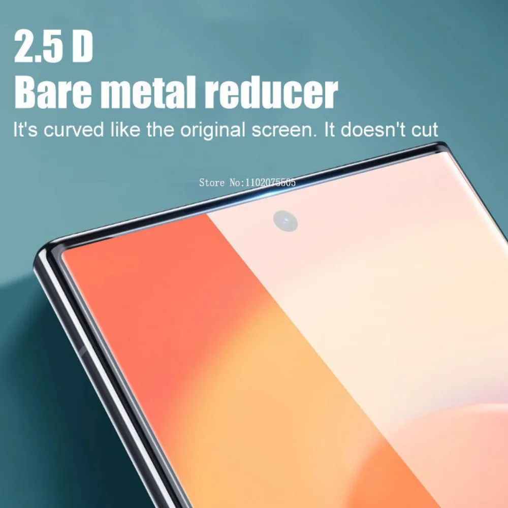 2 uds vidrio templado para Samsung Galaxy S24 Ultra S23 S22 Plus S21 FE Note 10 20 Protector de pantalla de teléfono película protectora - imagen 5